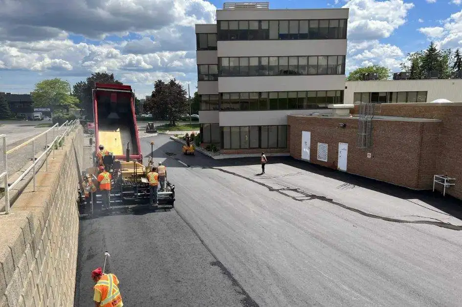Commercial paving