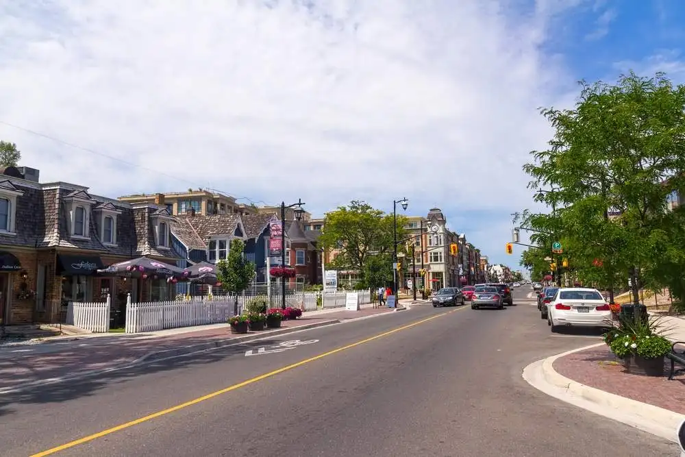 Markham,,Ontario,-,July,20,,2016:,Old,And,New,Buildings Paving in Markham by Empire Paving