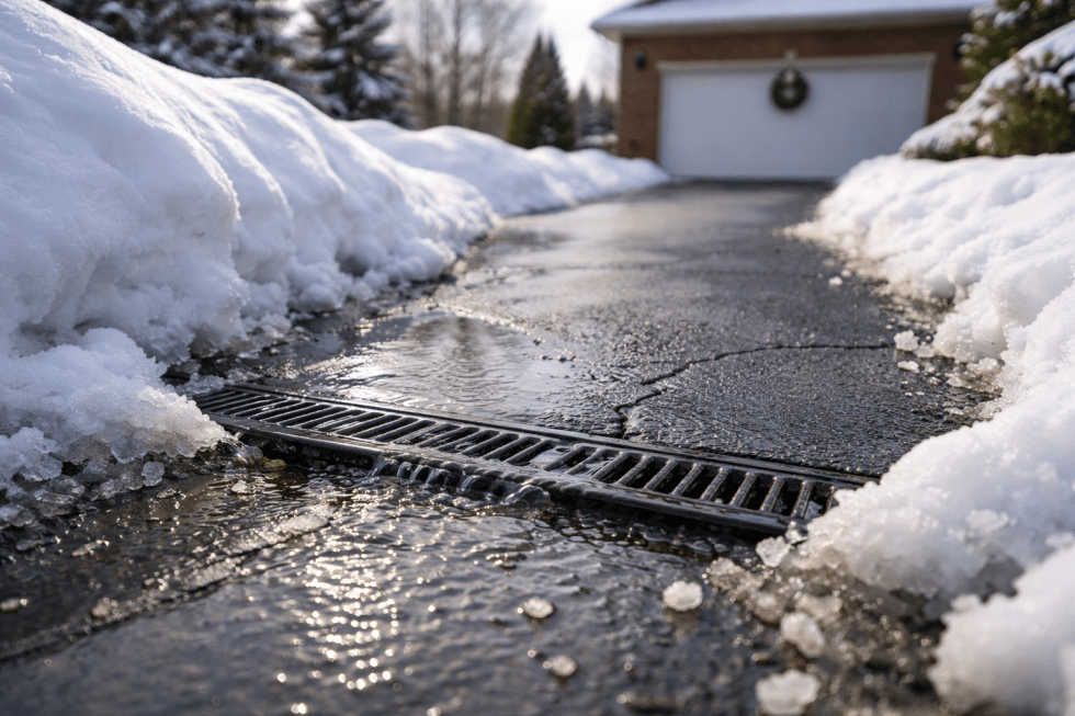 Water Riser Asphalt How to Prevent Water Damage to Your Asphalt Driveway This Winter ...