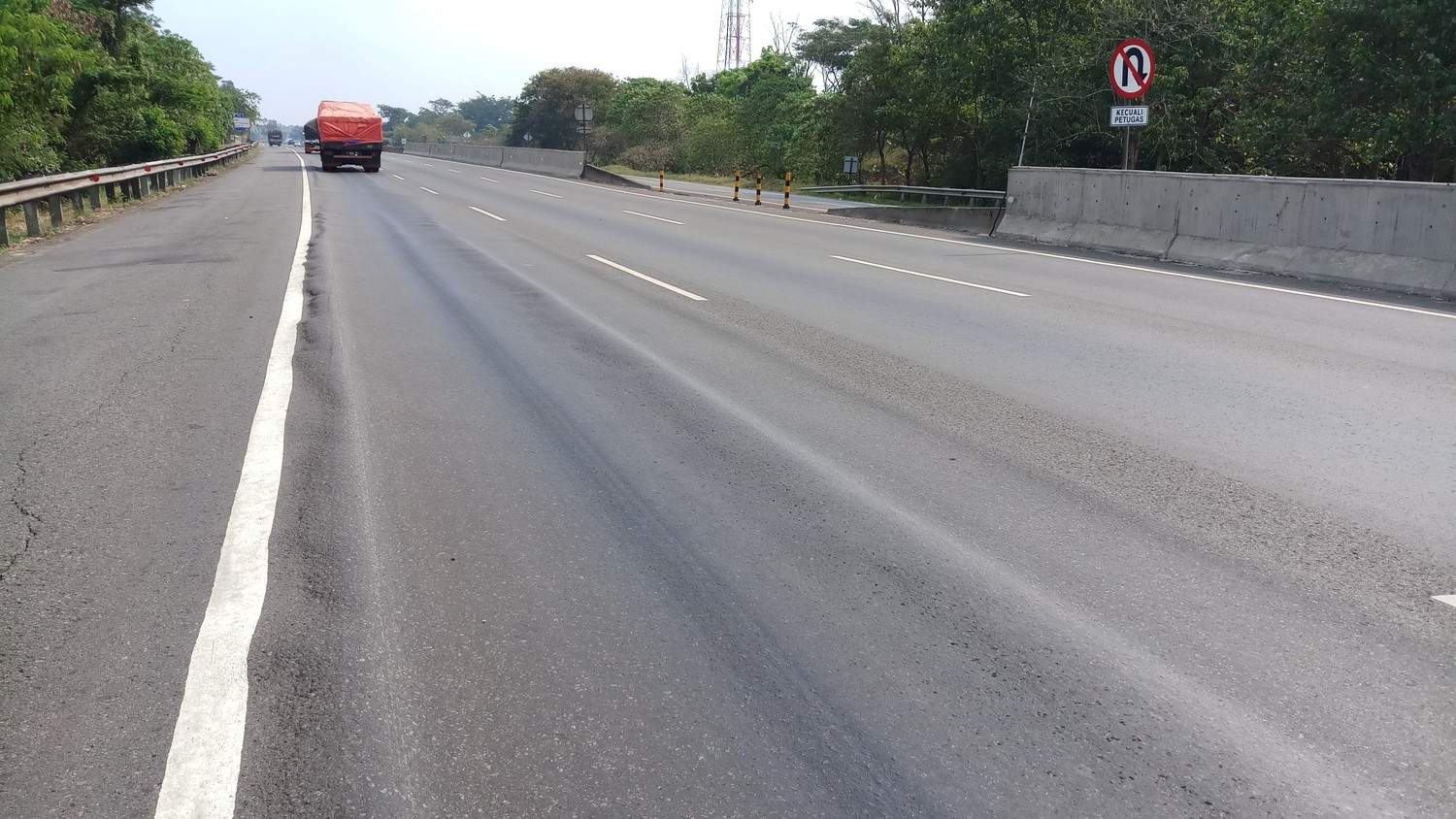 asphalt rutting damage