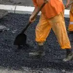 road construction crew